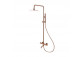 Brausestange Emporia Fly, 3-Funktions, thermostatisch, Aufputz - Chrom