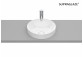 Aufsatzwaschtisch 37cm Roca Inspira Round rund weiß