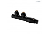 Set thermostatisch grzejnikowy Oltens Varmare Ventil zintegrowany, prawy - schwarz matt