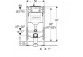 System podtynkowy Geberit Duofix H112 do WC wiszącego, UP320, Sigma- sanitbuy.pl