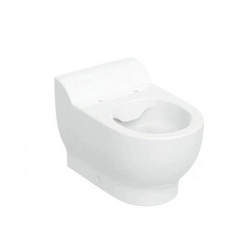 Stehend Becken WC dla dzieci ,Tiefspül-, Geberit Bambini, Rimfree, weiß