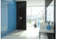 Duschwand Sanplast TX Walk-In 110x190 cm, silbernes Profil glänzend, Glas transparent- sanitbuy.pl