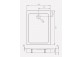 Duschwanne mit Verkleidung Acryl- 100x80cm Radaway Doros F Compact- sanitbuy.pl