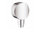 Dusch-set Hansgrohe WallStoris, Aufputz-, Armattur thermostatisch, 1 wyjście wody, mit Korb, wieszakiem i suwakiem, schwarz matt