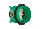 Dusch-set Hansgrohe WallStoris, Aufputz-, Armattur thermostatisch, 1 wyjście wody, mit Korb, wieszakiem i suwakiem, schwarz matt