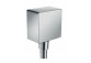 Dusch-set Hansgrohe WallStoris, Aufputz-, Armattur thermostatisch, 1 wyjście wody, mit Korb, wieszakiem i suwakiem, schwarz matt