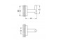 Dusche ręczny Grohe Euphoria Cosmopolitan dł. 216 mm, jednostrumieniowy - gebürsteter Stahl