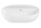 Wandwaschtisch Grohe Cube Ceramic, 60cm, z Überlauf, Hahnloch, alpenweiß