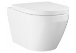 Wand-wc Grohe Euro Ceramic, 54x37cm, bezkołnierzowa mit WC-Sitz mit Softclosing - alpenweiß