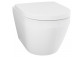 Wand-wc Grohe Euro Ceramic, 54x37cm, bezkołnierzowa mit WC-Sitz mit Softclosing - alpenweiß