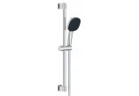 Dusch-set 130 3jet EcoSmart mit Stange S Puro 65 cm PushSlider i tekstylnym wężem Dusch- Designflex 160 cm, Hansgrohe Rainfinity - Golden Optyczny Poliert