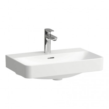 Waschtisch zur Wandmontage Laufen Lua 600 x 460 mm - weiß