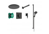 Duschsystem Hansgrohe Crometta S 240 1jet, Unterputz, Armatur Einhebel-, Kopfbrause 24cm, Handbrause 2-Funktions-, Chrom
