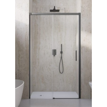 Tür wnękowe Radaway Idea DWJ 100cm x 200.5cm rechts Glas transparent Gold szczotkowane 