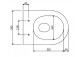 Wand-wc SILENT POWER™ Omnires Ottawa,mit WC-Sitz mit Softclosing, 49x37cm, weiß Glanz