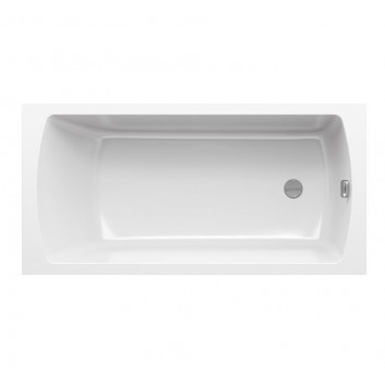 Badewanne rechteckig Ravak Classic II 120x70 cm, Acryl- - weiß 