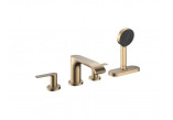 Wannenarmatur mit 4 anschlüssen Hansgrohe Finoris, montaż am Wannenrand, sBox, 2 wyjścia wody, Chrom