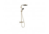 Dusch-set Hansgrohe Pulsify S Puro 260 1 jet z Ecostat Fine i główką Dusch- 3jet, Farbe gebürstetes Bronze