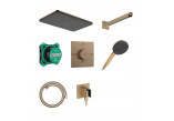 Dusch-set Hansgrohe Croma 220 Set mit Thermostat und Regenbrause