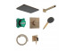 Dusch-set Hansgrohe Croma 220 Set mit Thermostat und Regenbrause