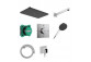 Dusch-set Hansgrohe Croma 220 Set mit Thermostat und Regenbrause
