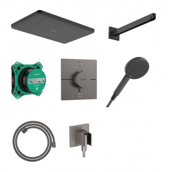 Dusch-set Hansgrohe Croma 220 Set mit Thermostat und Regenbrause