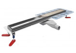  Set Wiper New Premium ZK Revers (Rost 2w1), Ablaufrinne 90 cm z obrotowym syfonem snake 360, szlif
