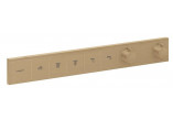 Armattur thermostatisch Hansgrohe RainSelect, Unterputz, 2 Empfänger, schwarz matt