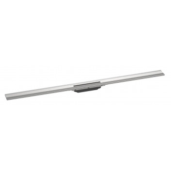 Außenelement odpływu Hansgrohe RainDrain Flex, 80cm, z możliwością przycięcia i zur Bodenmontage - Chrom