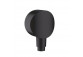 Dusch-set Hansgrohe WallStoris, Aufputz-, Armattur thermostatisch, 1 wyjście wody, mit Korb, wieszakiem i suwakiem, schwarz matt