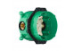 Dusch-set Hansgrohe WallStoris, Aufputz-, Armattur thermostatisch, 1 wyjście wody, mit Korb, wieszakiem i suwakiem, schwarz matt