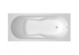 Badewanne rechteckig 170x75cm Riho Lugo weiß 170L- sanitbuy.pl
