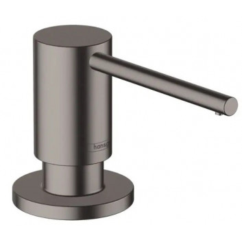 Seifenspender Hansgrohe, 500ml, montaż na blacie, schwarz matt