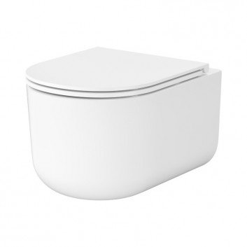 Set Cersanit SET C250: Gestell Aqua 50 MECH QF + Wand-WC Zen By Cersanit Cleanon mit WC-Sitz mit Softclosing