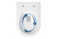 Set Cersanit SET C951: Becken WC hängend Cersanit Intro Pro Oval Tornado 36x48,5 cm mit Sitz duroplastową Slim - weiß