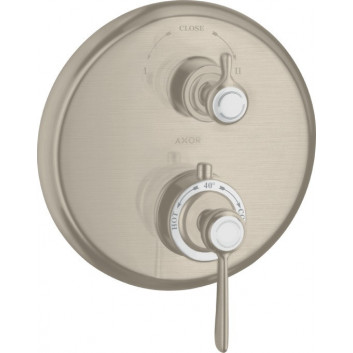 Brausearmatur Axor Montreux Thermostatik Unterputz 2 Empfänger mit Ventil odcinającym , Chrom