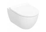 Becken ustępowa Geberit Acanto hängend 51x35 cm, ukryte mocowania, Rimfree - weiß