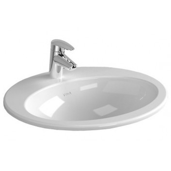 Aufsatzwaschtisch Vitra ARCHIPLAN 60x38 cm, ohne Überlauf - weiß