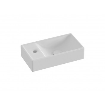 Waschtisch mini Ravak Veda 40x22 cm, rechteckig mit Unterschrank - weiß