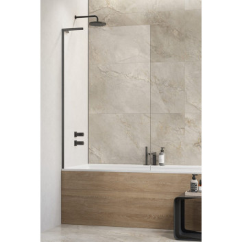 Parawan nawannowy Radaway Essenza Pro PNJ II, Glas transparent, 60x150cm, profil Chrom