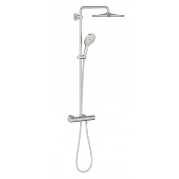 Duschsystem Grohe Rainshower SmartActive 310, Aufputz-, Armatur thermostatisch, 2 wyjścia wody, Chrom