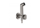 Brausekopf Hansgrohe Bidette 1jet S EcoSmart mit Mischer, uchwytem i wężem Dusch- 125 cm - golden optyczny poliert