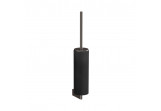 Wc-bürste Gessi Habito Accessories, zur Wandmontage - Black Metal Brushed PVD