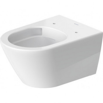 Becken Toiletten- hängend Duravit D-Neo Rimless, 54x37cm, bez rantu spłukującego, Halterung Durafix, 4,5 l, UWL klasa 1 - weiß półmatowa