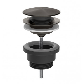Korek umywalkowy 1 1/4” „Stop&Go”, Gessi - 708 Copper Brushed PVD
