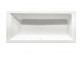 Badewanne Kaldewei Puro Set Wide Links, 170x75cm, model 668, weiß