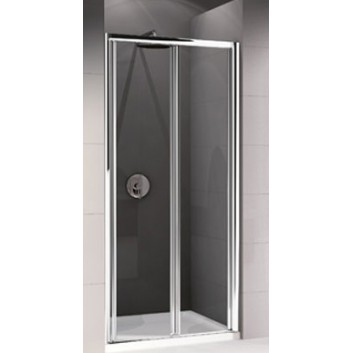 Drzwi harmonijkowe Novellini Lunes S 72-78 cm - sanitbuy.pl