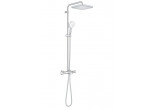 Duschsystem Grohe Tempesta System 250 Cube mit Thermostat zur Wandmontage, mit Kopfbrause kwadratową 25 cm - Chrom