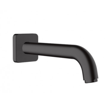 Waschtischarmattur Hansgrohe Vernis Shape Einhebel-, mit Auslauf 20,7 cm, zur Wandmontage, Unterputz - schwarz matt