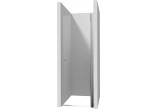Duschkabine Deante Square quadratisch 90x90 cm - Glas transparent, profil gebürstetes Bronze